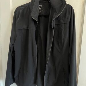 Zenergy by Chicos Black Lightweight Jacket Size 1 Small-Medium